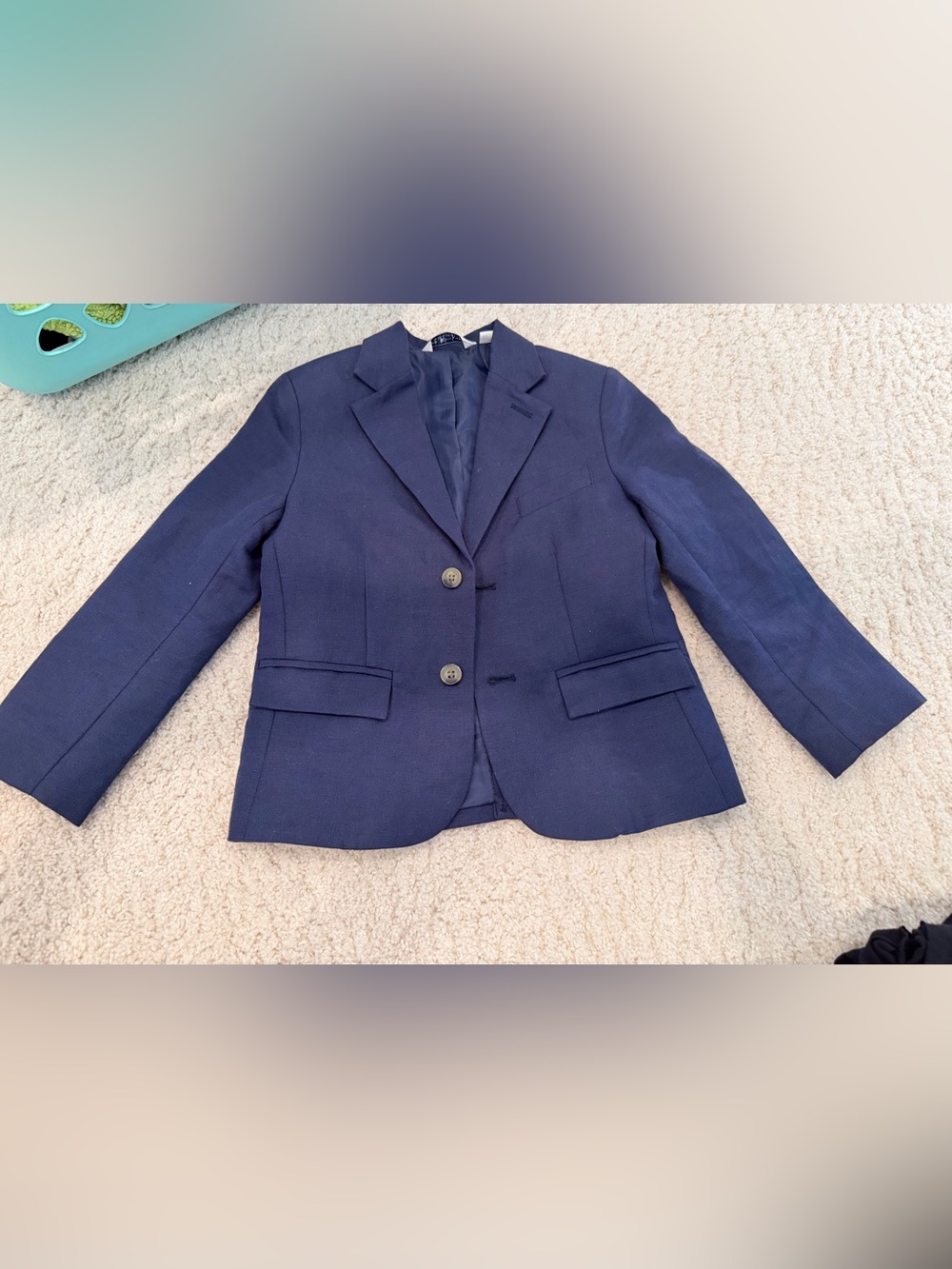 Janie and Jack blueNavy Special Occasion Jacket blazer sport coat jacket size 5